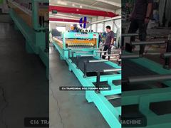 C16 Trapezoidal Roll Forming Machine High Speed Production