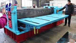 Horizontal Corrugated Roof Sheet Press