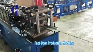 Fast Roller Shutter Door Machine Production