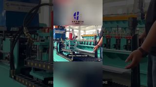 Fence roll forming machine