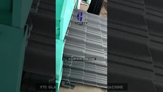 970 Glazed Tile Roll Forming Machine