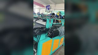 Decoiling Slitting Shear Palletizer Line