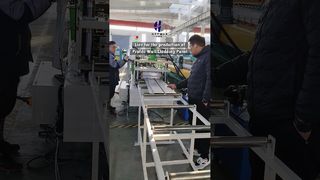 Linia do produkcji profilowych paneli ściennych